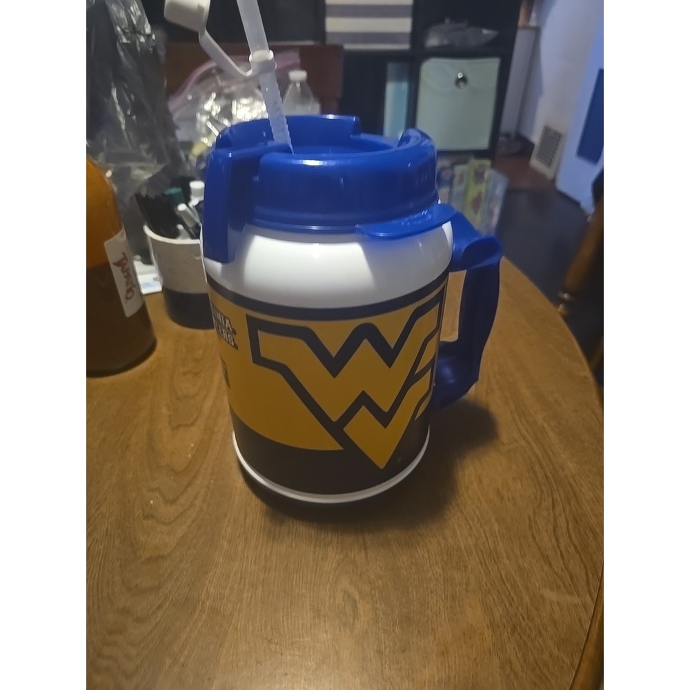 Oversized West Virginia NCAA Football Travel Mug